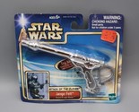 Star Wars 2002 Attack of The Clones Jango Fett Sound &amp; Light Blaster Key... - £17.90 GBP