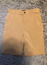 The Children&#39;s Place Boys Khaki Shorts Size 14 Polyester Stretch Quick Dry Chino - £15.45 GBP