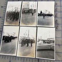 Vintage Photographs Austin Texas 1946 Parade Military Jeeps Native Ameri... - $20.89