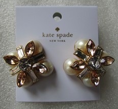 Kate Spade New York Earrings Cocktails Conversation Studs Cream New $98 - $57.42