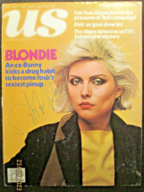 DEBBIE HARRY (BLONDIE) HAND SIGN AUTOGRAPH US MAGAZINE COVER. CLASSIC MU... - $197.99
