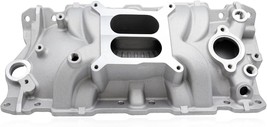 SMMS SBC Small Block Intake Manifold for Chevy 1957-1986 V8, Aluminum Pe... - £177.61 GBP