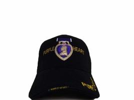 Embroidered Purple Heart Combat Wounded Shadow baseball style Cap Hat - £9.33 GBP