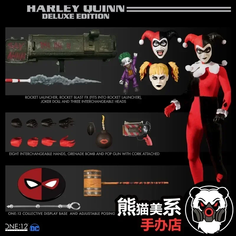 Original In Stock Mezco One:12 Dc Batman Harley Quinn Joker Woman Statue Action - $143.73+