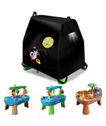 Goctoke Kids Waterproof Water Table Cover 39x23.5x31 Inch Outdoor - $136.50 MXN