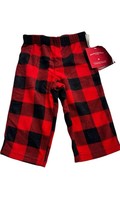 Toddler Wondershop 2T Black &amp; Red Plaid  Fleece Pajama Pants Family Sleep - $11.87