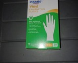 Equate Vinyl Examination Gloves Latex-Free Non-Sterile, 50 Count - £6.35 GBP