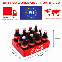 RC Crawler Cola bottles &amp; crate, Scale Rc car Accessories for rc4wd scx10 tamiya - £6.37 GBP