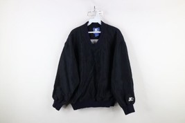 Vintage 90s Starter Mens Medium Spell Out Blank Pullover Windbreaker Jac... - $59.35