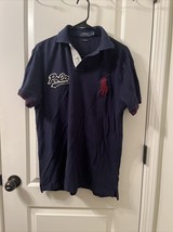 Polo Ralph Lauren Men&#39;s Short Polo Shirt Big Pony Custom Slim Fit Size L... - $44.68