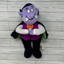 Sugar Loaf Dracula Vampire Plush Halloween Cute Embroidered Face 14 Inch - £12.46 GBP