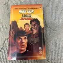 Star Trek Legacy Science Fiction Paperback Book by Michael Jan Friedman 1991 - £9.74 GBP