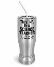 PixiDoodle Trust Me I&#39;m A Science Teacher - Funny Science Joke Insulated Coffee  - £27.46 GBP+