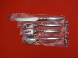 Summer Song by Lunt Sterling Silver Regular Size Place Setting(s) 4pc New - £193.05 GBP