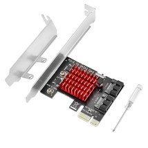 Pcie Sata Expansion Card 2 Port Sata Pcie Card 6Gb/S Pci-E X1 Sata 3.0 C... - £15.97 GBP