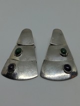 Vintage Sterling Silver 925 Signed Fery Mexico Earrings - £62.90 GBP
