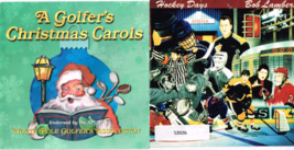 Golfer&#39;s Christmas Carols * by Rex Fowler + Hockey Days by Bob Lambert, ... - $6.88