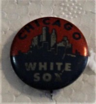 Crane Potato chip  pinback 1965 Chicago White Sox  7/8&quot; - £19.66 GBP