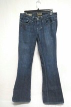 William Rast Belle Flare Jeans Size 26 Low Rise Dark Wash - £18.19 GBP