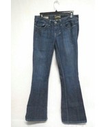 William Rast Belle Flare Jeans Size 26 Low Rise Dark Wash - £18.28 GBP
