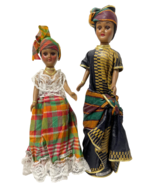 ST. CROIX DOLLS, V.I. HANDMADE, 9&#39;&#39; &amp; 11&#39;&#39; TALL by; AMELIA GILL, RARE VI... - $16.08 CAD
