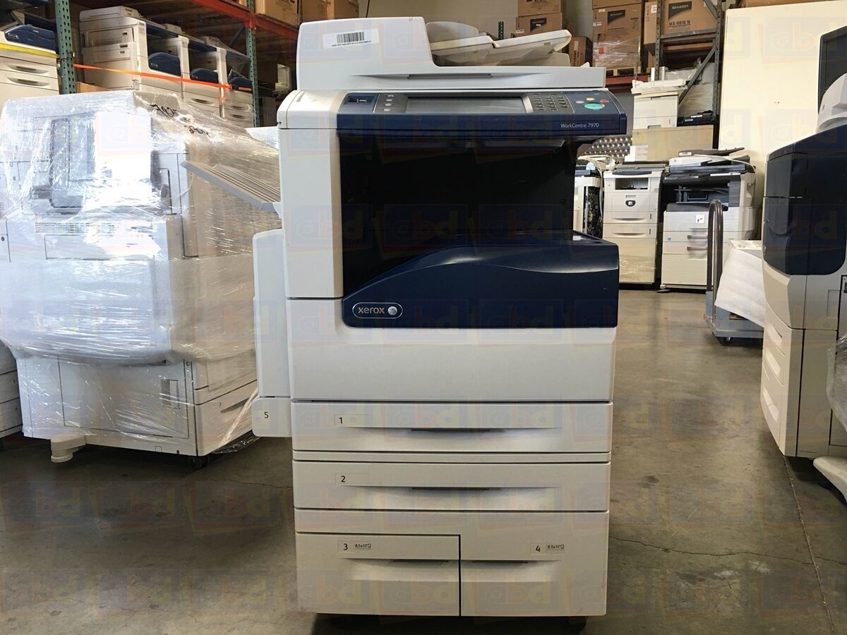 Xerox WorkCentre 7970 A3 Copier Printer Scanner Fax MFP 70PPM BR Finisher Legal - $4,059.00