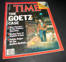 Time Magazine April 8 1985 Bernhard Goetz Ny Subway Shooting South Africa - £8.02 GBP