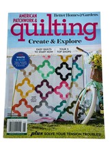 Better Homes and Gardens American Patchwork and Quilting Magazine June 2022 Easy - £5.46 GBP