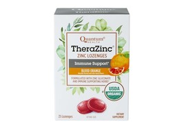 Quantum Health TheraZinc USDA Organic Zinc Lozenges|Blood Orange|Immune ... - $6.04