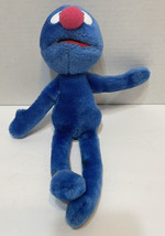 Vintage Applause Jim Henson Muppets Grover Plush Floppy Doll Blue Pink 11 in - £13.51 GBP