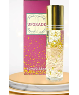 Essential Oil- Infused w/Rose Quartz Crystals/24K Gold Flakes TSA Size S... - £7.74 GBP