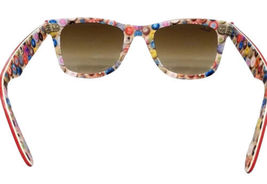 Vtg Ray-Ban RB2140 1051/51 Wayfarer Special Series #4 Red Hand Made in Italy image 4