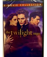 The Twilight Saga Complete Movies Series 1 2 3 4 5 Collection Boxed 5 Movie - £16.41 GBP