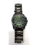 BLAC LABEL Men’s Premium Quartz Wristwatch Black Stainless Watch - $19.80