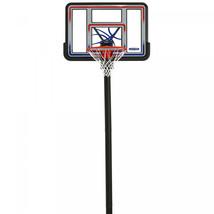 Adjustable Basketball Hoop System 44-In Shatterproof In-Ground Outdoor Portable  - £203.79 GBP