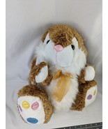 Dan Dee Brown Rabbit Easter Eggs Plush 14 Inch Stuffed Animal Toy - $16.95