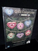 Dimensions #8706 Christmas Ornament Kit Timeless Elegance Gold Collection - $247.50