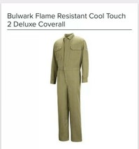 Bulwark Flame Resistant Cool Touch 2 Deluxe Coverall XL Long - £66.52 GBP