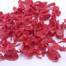 2010 RISK Game of Global Domination Replacement Parts / Pieces -RED- Army 60pcs - £3.15 GBP