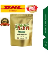 Dark Chocolate Drink 80% Caroma Hot Chocolate Intense Cocoa Antioxidants... - €50,95 EUR