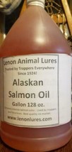 Lenon&#39;s Alaskan Salmon Oil Fresh Odor Attractive to Most Animals Gallon - £63.94 GBP