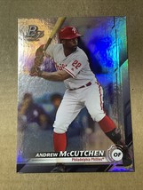 2019 Bowman Platinum Andrew McCutchen Philadelphia Phillies #64 - £1.52 GBP