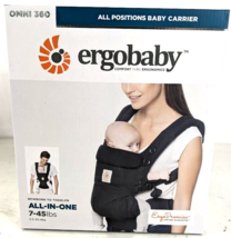 *NEW* Ergobaby 4 Position Omni 360 Baby Carrier- Pure Black - £51.98 GBP