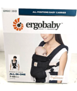 *NEW* Ergobaby 4 Position Omni 360 Baby Carrier- Pure Black - £52.30 GBP