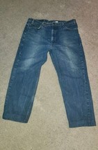 Mens 42x30 505 Denim Levis Orange Tag Blue Jeans Pants - $21.99