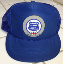 Vtg United States Cold Storage Trucker Hat Adjustable Snapback Mesh Cap ... - £12.13 GBP