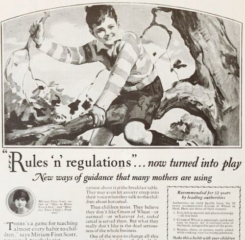 1929 Cream of Wheat Advertisement Antique Food Beverage Ephemera Hot Cereal - $29.99
