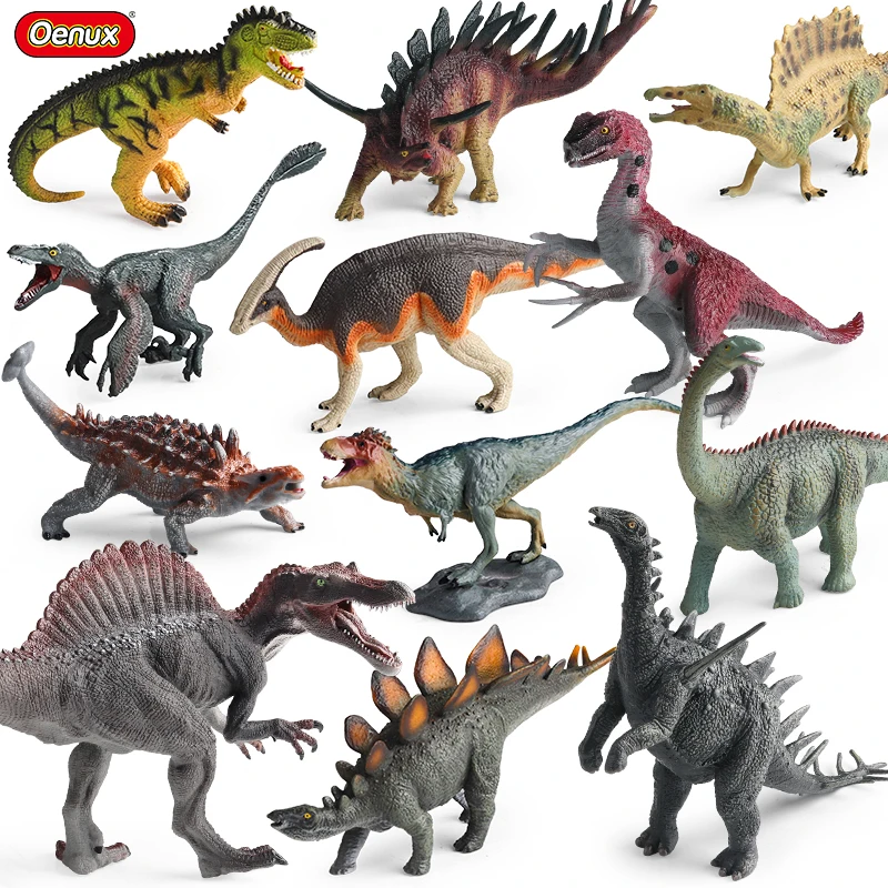 Oenux Jurassic Dinosaurs Indominus Rex Mosasaurus Saichania Dilophosauridae - £9.02 GBP+