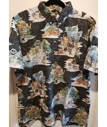 Reyn Spooner Halloween Spooktacular Aloha Hawaiian Shirt XL Skulls Mummy... - £128.57 GBP