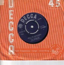 Val Doonican Walk Tall 45 rpm Only The Heartaches British Pressing - £5.45 GBP